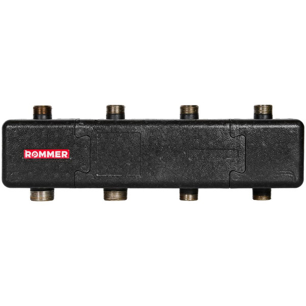 Коллектор распределительный Rommer 1"*1 1/4" на 2(3) контура (сталь, до 80 кВт) в теплоизоляции (RDG-1016-004023) Коллектор распределительный Rommer 1"*1 1/4" на 2(3) контура (сталь, до 80 кВт) в теплоизоляции (RDG-1016-004023)