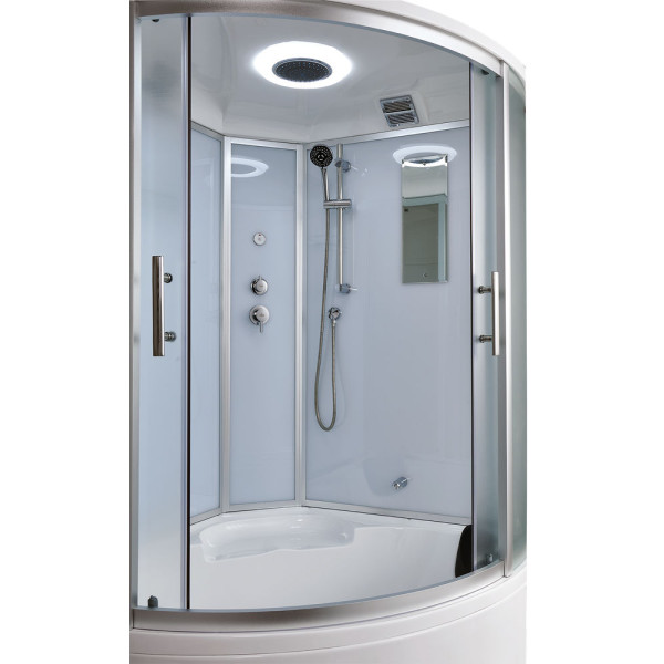 Душевая кабина Timo Standart T-6625 Silver Fabric 120x120x220 стекло матовое, профиль хром (T-6625SF) Душевая кабина Timo Standart T-6625 Silver Fabric 120x120x220 стекло матовое, профиль хром (T-6625SF)