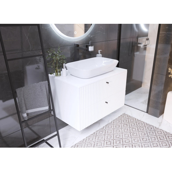 Тумба подвесная 1Marka Desire 800x500x487 белый (Ц0000026594)