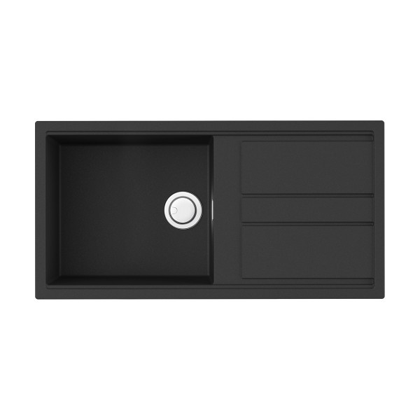 Мойка для кухни врезная Omoikiri Kitagawa 100-GB 1000х510 графит (4993786) Мойка для кухни врезная Omoikiri Kitagawa 100-GB 1000х510 графит (4993786)