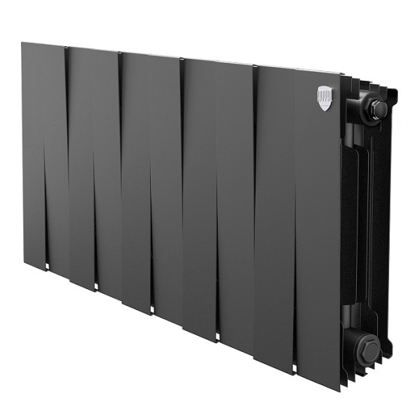 Радиатор биметаллический Royal Thermo PianoForte 300 Чёрный (10 секций) (RTPB3030010)