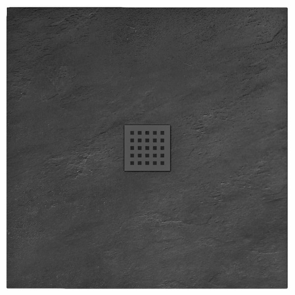 Душевой поддон REA Rock black 90x90 (REA-K4581)