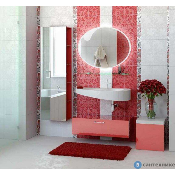 Зеркало BandHours Flores 900х20х680 L с подсветкой (Flr900.11 01/02 L) Зеркало BandHours Flores 900х20х680 L с подсветкой (Flr900.11 01/02 L)