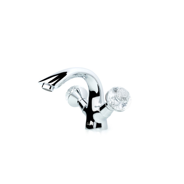 Смеситель для раковины Boheme Flora хром (271-FL)