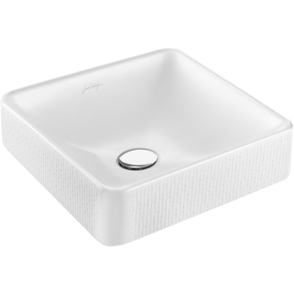 Раковина накладная Jacob Delafon Vox 40x40 белая (EVG102-PT3)