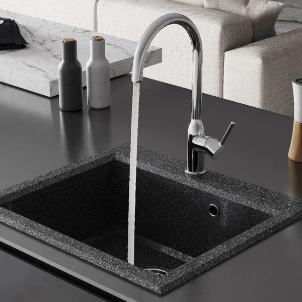 Смеситель для кухни Santek Себа с подключением фильтра хром (WH5A43020C001)