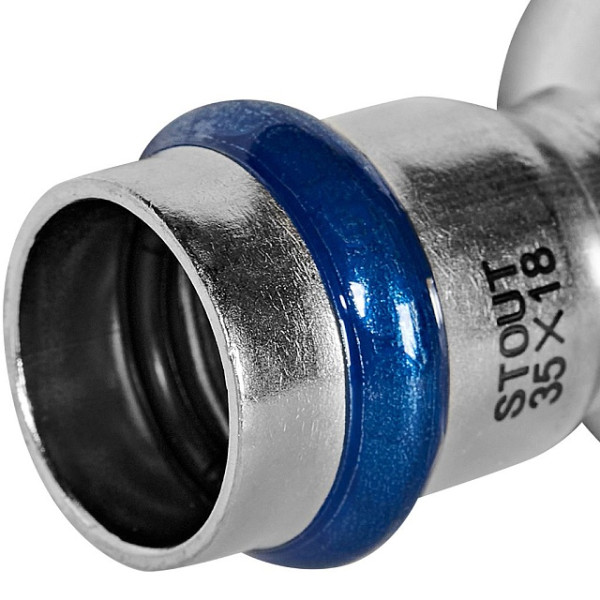 Муфта 35х18 однораструбная Stout SSS-2020 НПр-ВПр (нерж.ст., пресс) SSS-2020-003518 Муфта 35х18 однораструбная Stout SSS-2020 НПр-ВПр (нерж.ст., пресс) SSS-2020-003518