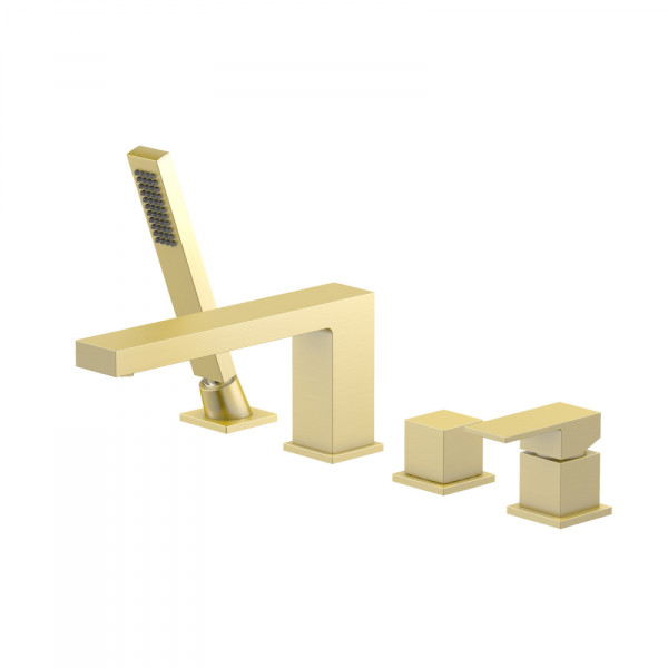 Смеситель для ванны и душа Timo Selene золото матовое (2130/17Y)