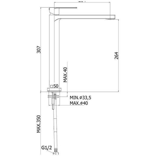 Смеситель для раковины Paffoni Tango хром (TA081CR) Смеситель для раковины Paffoni Tango хром (TA081CR)