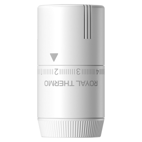 Головка термостатическая М30х1,5 Royal Thermo Design жидкостная (белая) (RATHDN13015WH)