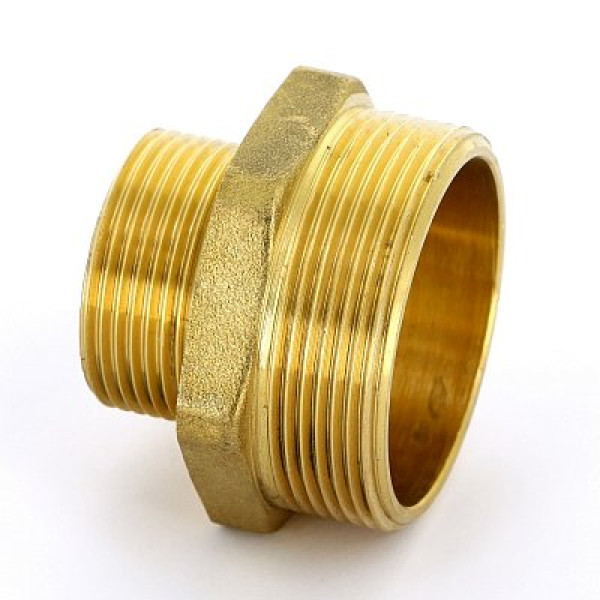 Ниппель переходной 1"х1 1/2" Uni-Fitt (латунь) 600G6400