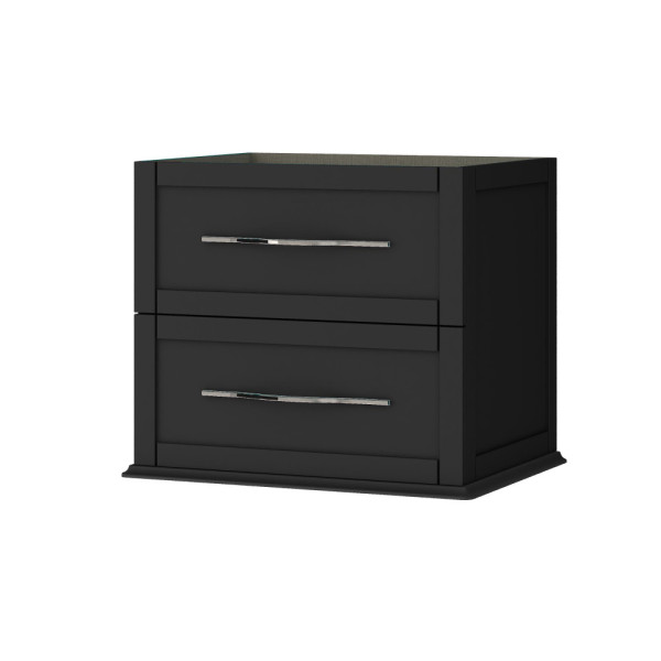 Тумба подвесная Cezares Tiffany 60x55 Nero Grafite (54946) Тумба подвесная Cezares Tiffany 60x55 Nero Grafite (54946)
