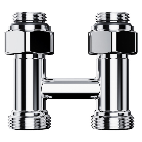 Фитинг двойной со встроенным шаровым краном Royal Thermo Design прямой 1/2"х3/4"EK (хром) (RANDP11234CH) Фитинг двойной со встроенным шаровым краном Royal Thermo Design прямой 1/2"х3/4"EK (хром) (RANDP11234CH)