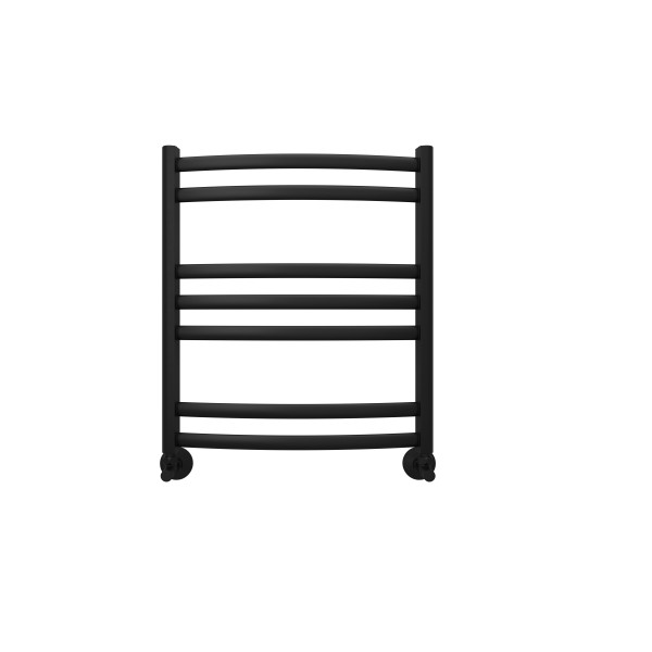 Полотенцесушитель водяной Aquatek Лугано 50х60 П7 черный муар (AQ DOC0760BL)