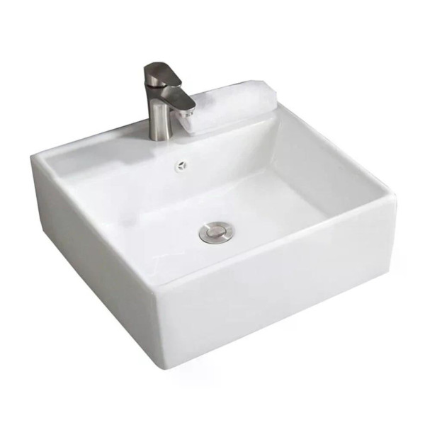 Раковина подвесная RGW GS-2 36x40x13 белая (81212-1)