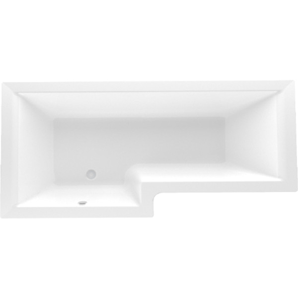 Ванна акриловая 1Marka Linea 165x85 правосторонняя белая (01лин16585п)