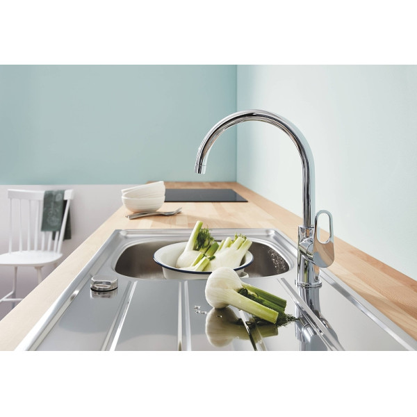 Смеситель для кухни Grohe Bauflow хром (31230001) Смеситель для кухни Grohe Bauflow хром (31230001)