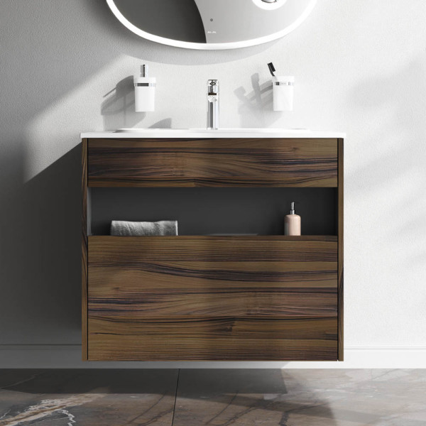Тумба подвесная AM.PM Func 60x70 2 ящика (push-to-open белый матовый (M8FFUX0602WM) Тумба подвесная AM.PM Func 60x70 2 ящика (push-to-open белый матовый (M8FFUX0602WM)