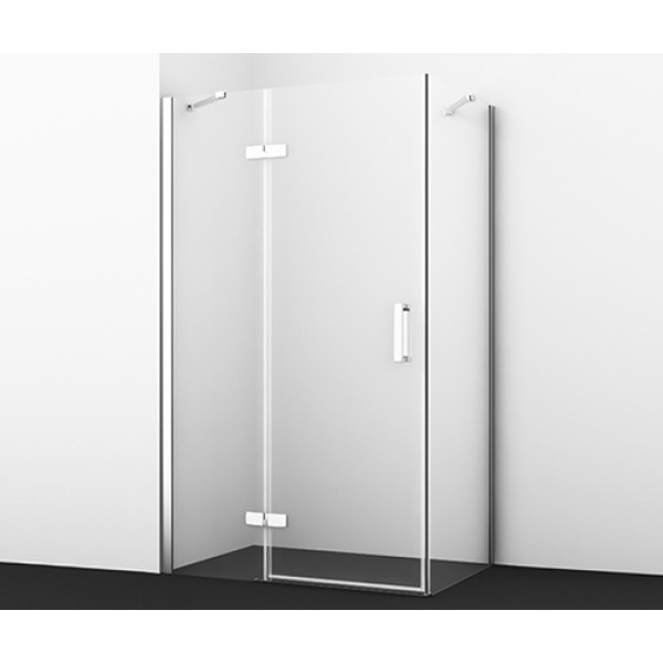 Душевой уголок WasserKRAFT Aller White 120х100х200 L стекло прозрачное (10H10LW)