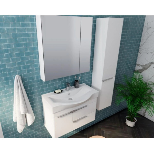 Тумба-умывальник Aquaton Беверли 80/1WH302422 Раковина Беверли 80 (1A2355K0BV010)