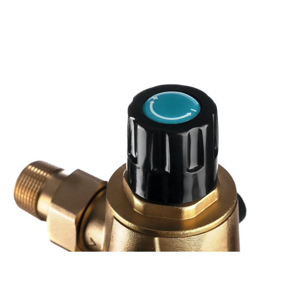 Фильтр самоочищающийся с редуктором Гейзер-Бастион 7508075233 3/4" (прозрачный корпус, со сгонами) (32680) Фильтр самоочищающийся с редуктором Гейзер-Бастион 7508075233 3/4" (прозрачный корпус, со сгонами) (32680)