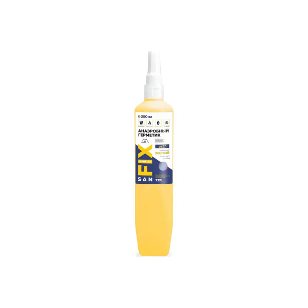Герметик разборный SanFix 250 мл анаэробный (желтый) SanFix (40751)