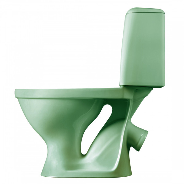 Унитаз-компакт Santeri Соната салатовый 370x680x760 с сиденьем полипропилен салатовый (1.P201.2.S04.00B.F)