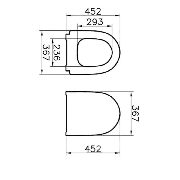 Сиденье для унитаза Vitra Sento микролифт, матовое черное (120-083-009)