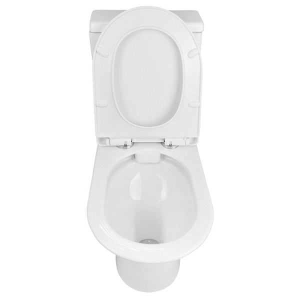 Унитаз напольный Fretta new PP безободковый с бачком и сиденьем микролифт 615x370x790 (AZ-1223B) Унитаз напольный Fretta new PP безободковый с бачком и сиденьем микролифт 615x370x790 (AZ-1223B)