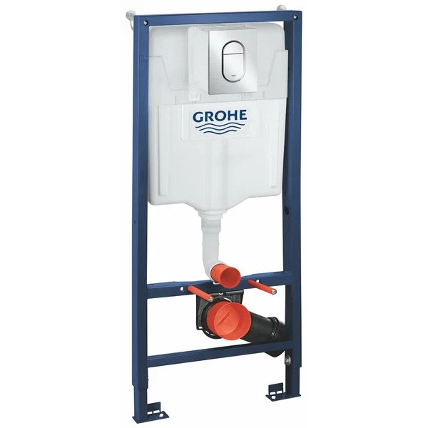 Инсталляция для подвесного унитаза Grohe Rapid SL 3 в 1 Arena Cosmopolitan S хром (39504000) Инсталляция для подвесного унитаза Grohe Rapid SL 3 в 1 Arena Cosmopolitan S хром (39504000)