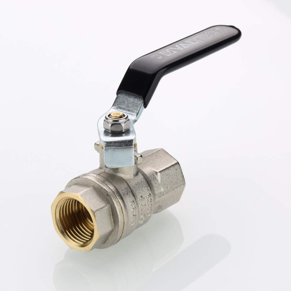 Кран 1/2" ВВ шаровый Valtec Perfect-ГОСТ (черная ручка) VT.414.N.04 Кран 1/2" ВВ шаровый Valtec Perfect-ГОСТ (черная ручка) VT.414.N.04