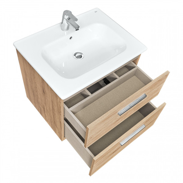 Тумба подвесная Roca Victoria 585x453x515 светло-коричневый (A857468517)