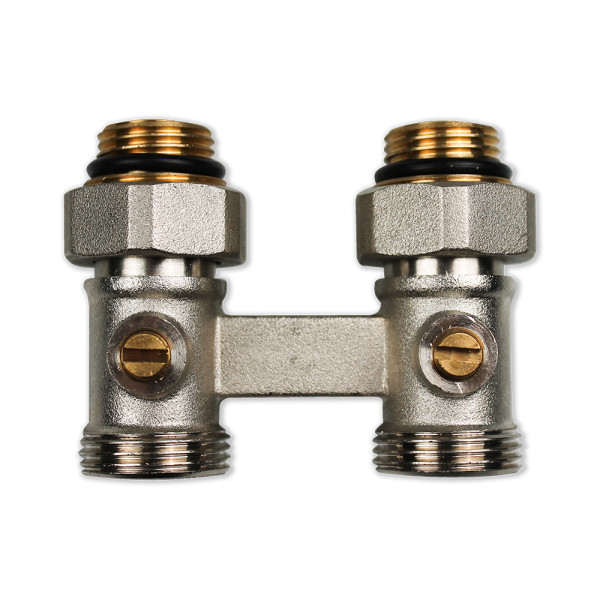 Фитинг двойной со встроенным шаровым краном Geschaften 1/2"*3/4" (никель) (GSE0018) Фитинг двойной со встроенным шаровым краном Geschaften 1/2"*3/4" (никель) (GSE0018)