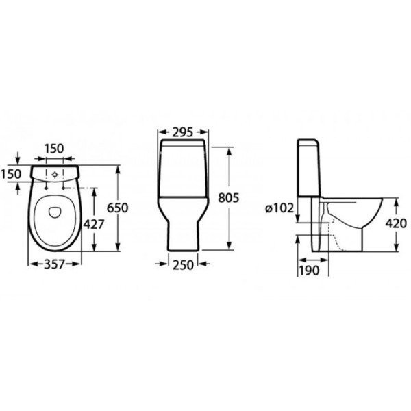 Бачок для унитаза Roca Victoria Nord 29,5x15x38,5 белый (7.341N.D.000.0) Бачок для унитаза Roca Victoria Nord 29,5x15x38,5 белый (7.341N.D.000.0)