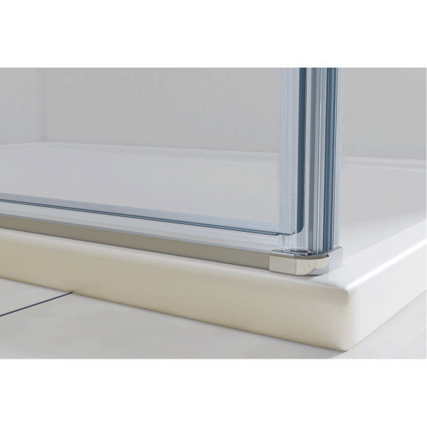 Душевой уголок Vincea Extra VSR-1E 800/900х100х2000 стекло прозрачное, профиль хром (VSR-1E809010CL) Душевой уголок Vincea Extra VSR-1E 800/900х100х2000 стекло прозрачное, профиль хром (VSR-1E809010CL)