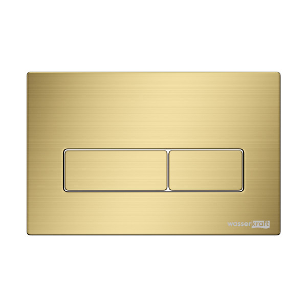 Инсталляция для унитаза WasserKRAFT Glan с клавишей смыва матовое золото (66TLT.010.ME.WH.MG03)