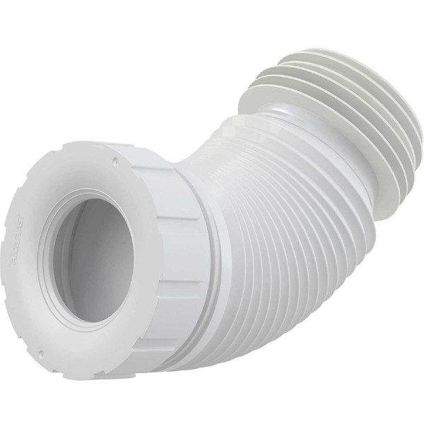 Отвод для унитаза Alcaplast белый (A97L) Отвод для унитаза Alcaplast белый (A97L)