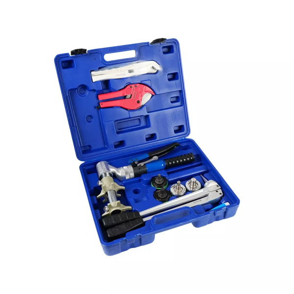 Комплект механического инструмента Vieir для аксиальных фитингов (насадки Pex 16-25 и PexAl 16-20) (VER1232-3-2B)