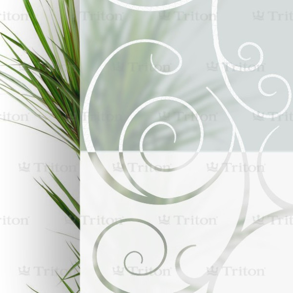 Душевой уголок Triton 90*90 Б стекло узоры, профиль белый (DK94_2) Душевой уголок Triton 90*90 Б стекло узоры, профиль белый (DK94_2)