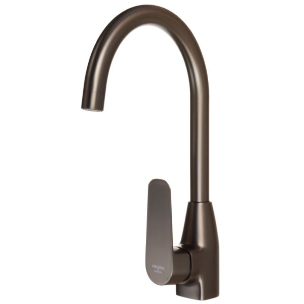 Смеситель для кухни Melodia della vita Samba оружейная сталь (MDV30815gn)