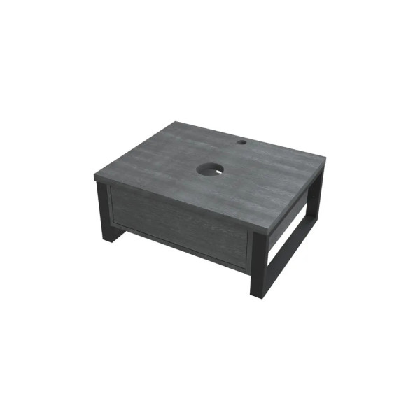 Тумба подвесная 1Marka Grundge Loft 600x480x255 секвойя (Ц0000031980)