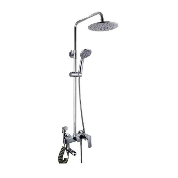 Душевая система Fashun с гигиенической лейкой хром (A2452)