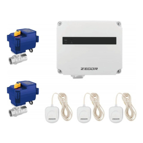 Система контроля протечки воды Zegor 1/2" PN40 Zegor (QS-8888)