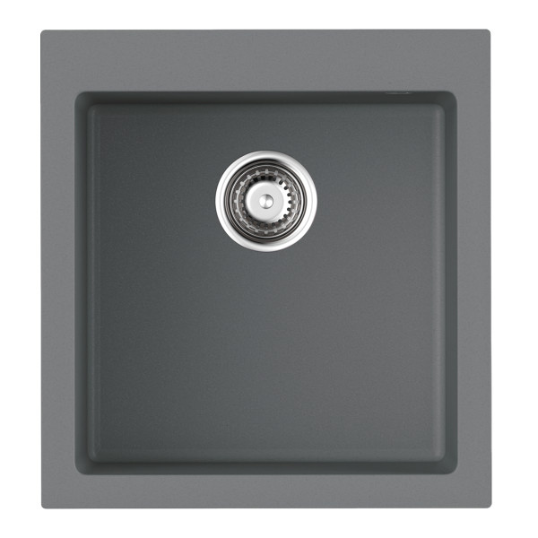 Мойка для кухни врезная Omoikiri Bosen 47-GR Tetogranit/leningrad grey (4993594)