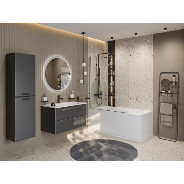 Ванна акриловая Cezares Eco 155x70x60 белый (ECO-155-70-41-W37)