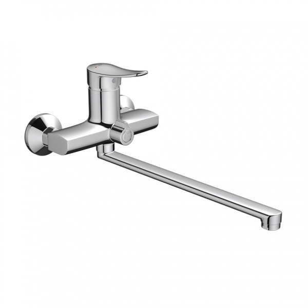 Смеситель для ванны и душа Dorff Ultra с душевым набором хром (D5095000) Смеситель для ванны и душа Dorff Ultra с душевым набором хром (D5095000)