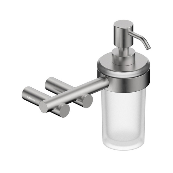 Диспенсер с держателем Abber Osten 316 сталь брашированная (AA1859BST)