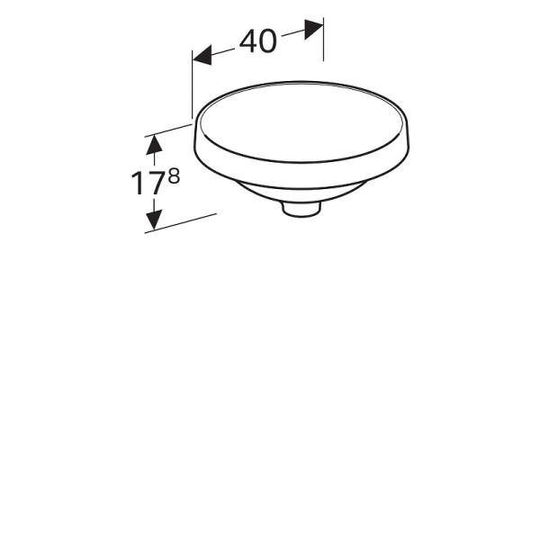 Раковина встраиваемая Geberit VariForm 40x40 без отверстием под смеситель, без отверстием перелива, белая (500.702.01.2) Раковина встраиваемая Geberit VariForm 40x40 без отверстием под смеситель, без отверстием перелива, белая (500.702.01.2)