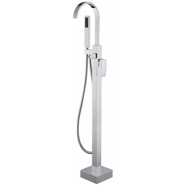 Смеситель напольный Abber хром (AF8615)