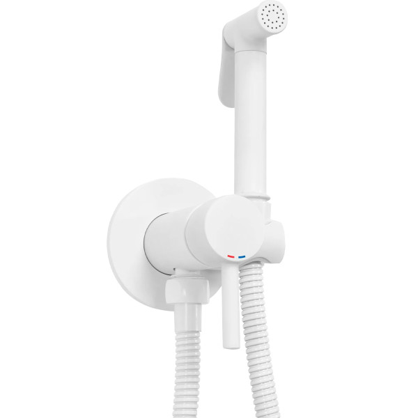 Смеситель для биде REA Loop White (REA-B0255) Смеситель для биде REA Loop White (REA-B0255)